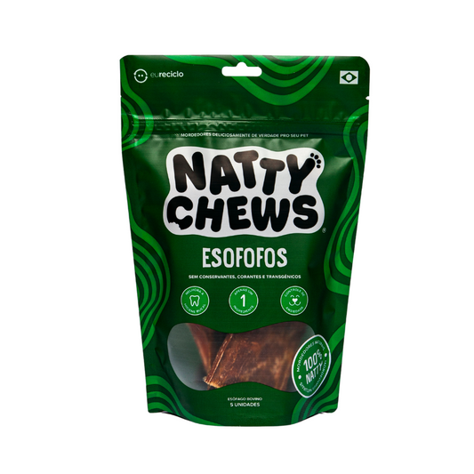 Esofofos Natty Chews - 5 Un Esôfago Bovino