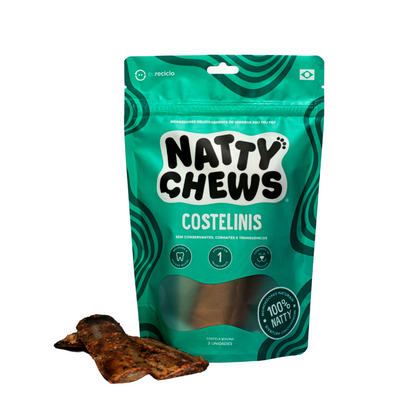 Costelinis Natty Chews - 2 Un Costela Bovina