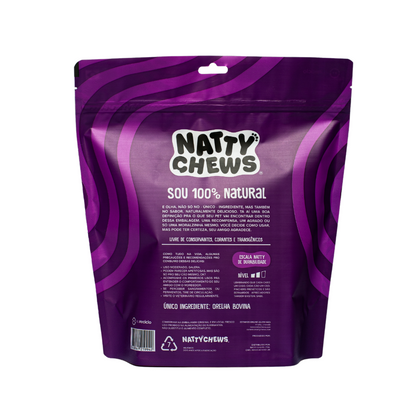 Orelhones Natty Chews - 3 Un Orelha Bovina