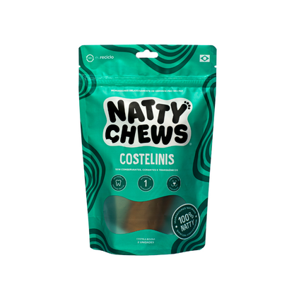 Costelinis Natty Chews - 2 Un Costela Bovina