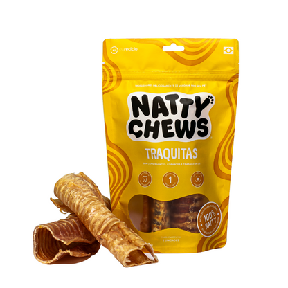 Traquitas Natty Chews - 2 Un Traqueia Bovina