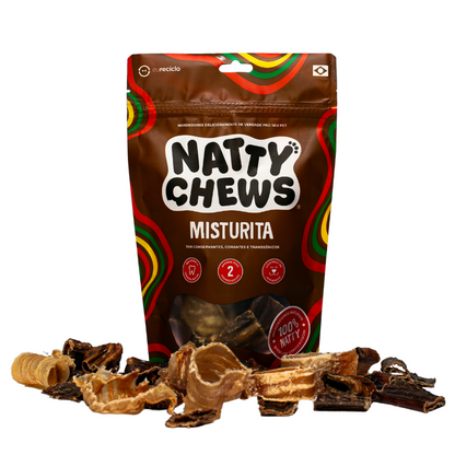 Misturita Natty Chews - 100g Recorte Bovino